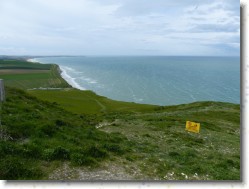 P1140667 * Danger imminent d'éboulement au Cap Blanc-Nez. * 1600 x 1200 * (482KB)