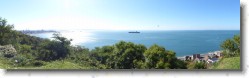P1180554 * Vue panoramique depuis les falaises. * 1600 x 462 * (211KB)