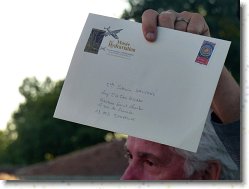 P1170855 * La première lettre des nouvelles lignes aériennes du Raid, que nous porterons de Biscarrosse jusqu'à Monaco ! * 1600 x 1200 * (237KB)